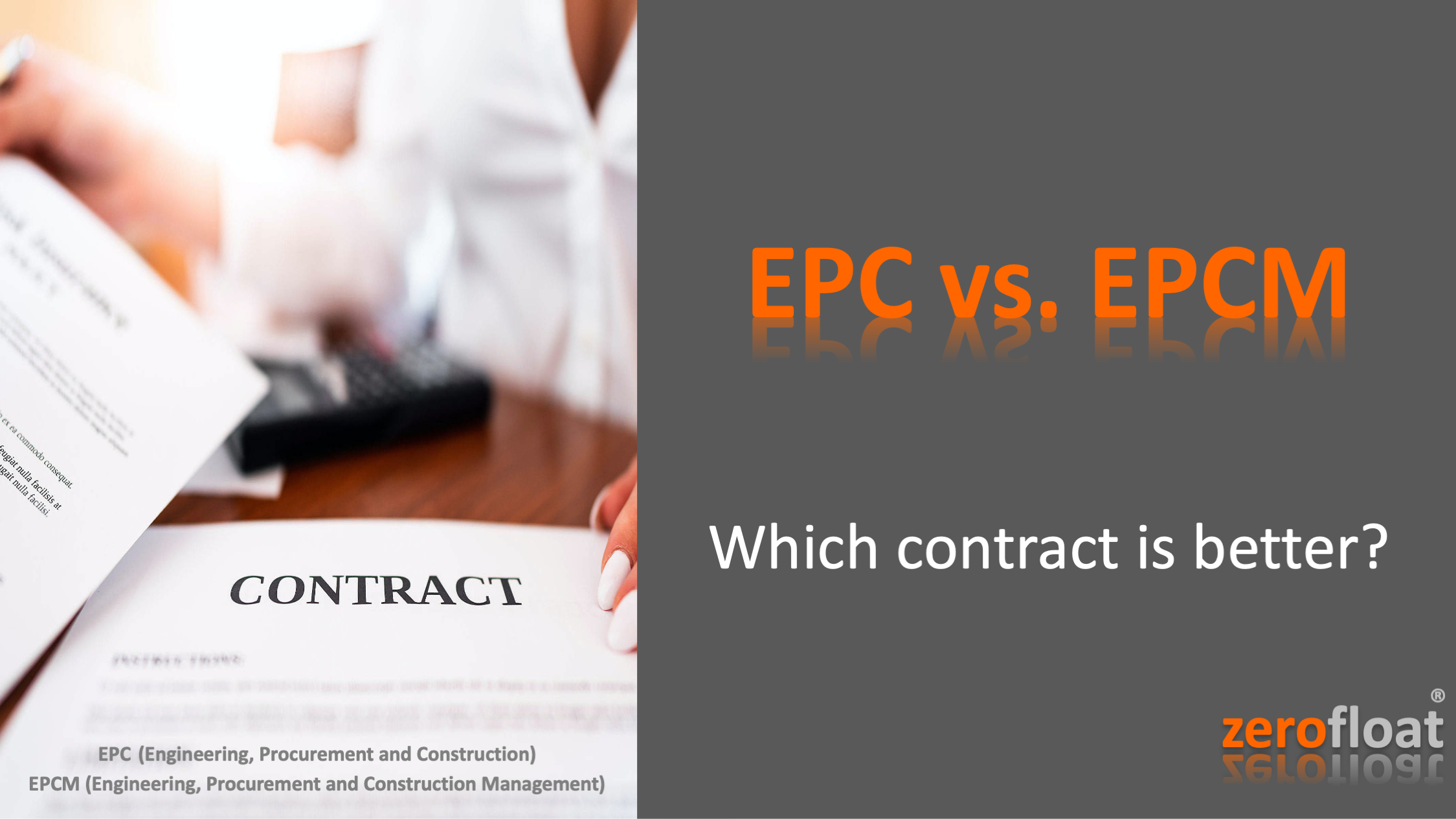 EPC Vs EPCM Zerofloat   EPCvsEPCM 